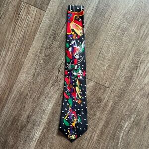 Lot of two vintage 90s looney tune ties